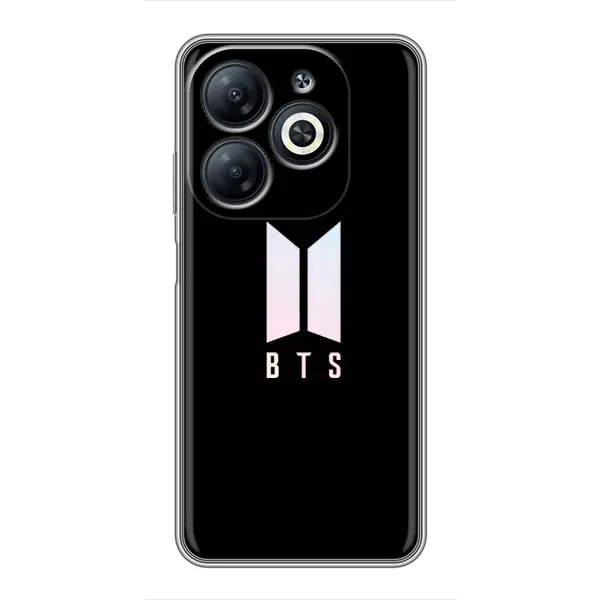Чохол з принтом «Лого BTS» для Infinix Smart 8