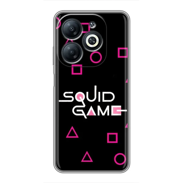 Чехол с принтом «Паттерн Игра кальмара» для Infinix Smart 8 Чехол с принтом «Паттерн Игра кальмара» для Infinix Smart 8
