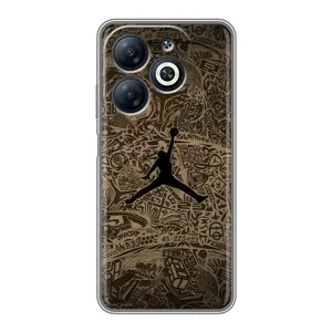 Чехлы для Infinix Smart 8 - с картинкой JORDAN (AlphaPrint)