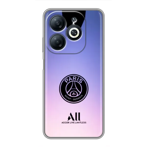 Чохол з принтом «лого PSG» для Infinix Smart 8