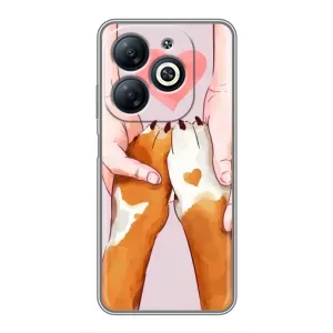 Чехол с принтом «Любовь к собакам» для Infinix Smart 8