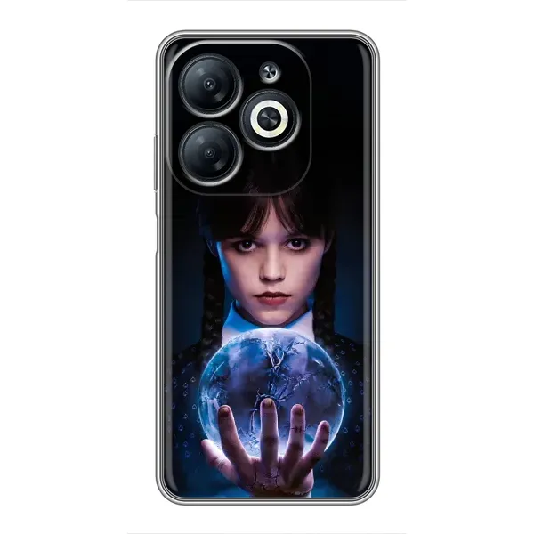 Чехол с принтом «Магическая сфера Уэнздей» для Infinix Smart 8 Чехол с принтом «Магическая сфера Уэнздей» для Infinix Smart 8