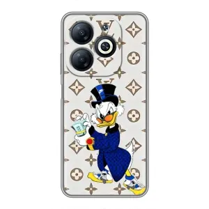 Чехлы для Infinix Smart 8 - Скрудж МакДак Louis Vuitton (PREMIUMPrint) (Макдак на стиле)