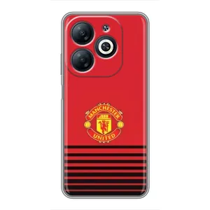 Чехол Манчестер Юнайтед для Инфиникс Смарт 8 (AlphaPrint) (manchester united)