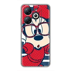 Міккі Маус чохол для Infinix Smart 8 (AlphaPrint - Мультяшні) (Маус в окулярах)