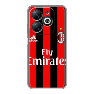 Чехлы для Infinix Smart 8 (VPrint) - Футбольные клубы (Milan)