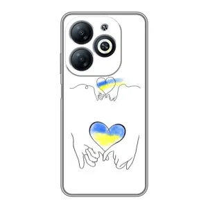 Чехол для Патриота Украины Infinix Smart 8 - (AlphaPrint) (Мир Украине)