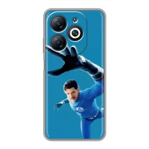 Чехол с принтом Фантастическая четверка для Infinix Smart 8 (Мистер Фантастик супергерой)