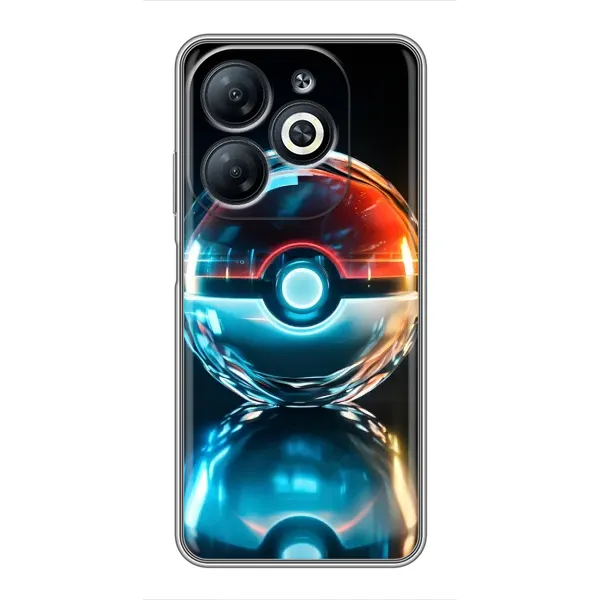 Чехол с принтом «Мяч Пикачу» для Infinix Smart 8