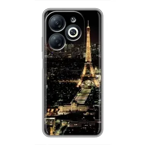 Чохол Ейфелева Вежа Infinix Smart 8 - (AlphaPrint) (Нічний Париж)