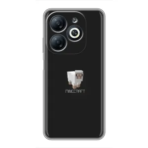 Чехол с принтом «Овечка Майнкрафт» для Infinix Smart 8