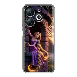 Чехол Рапунцель для Infinix Smart 8 (Рапунцель на башне)