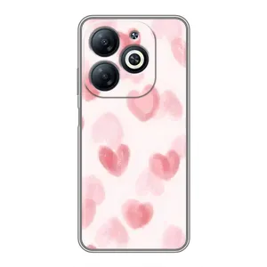 Чохол з розовим принтом для Infinix Smart 8