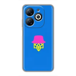 Чехлы для Infinix Smart 8  Укр. Символика (AlphaPrint) (Шапка на гербу)