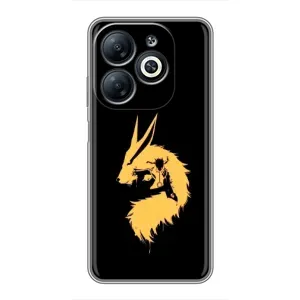 Чохол з принтом «силует Курама Наруто» для Infinix Smart 8