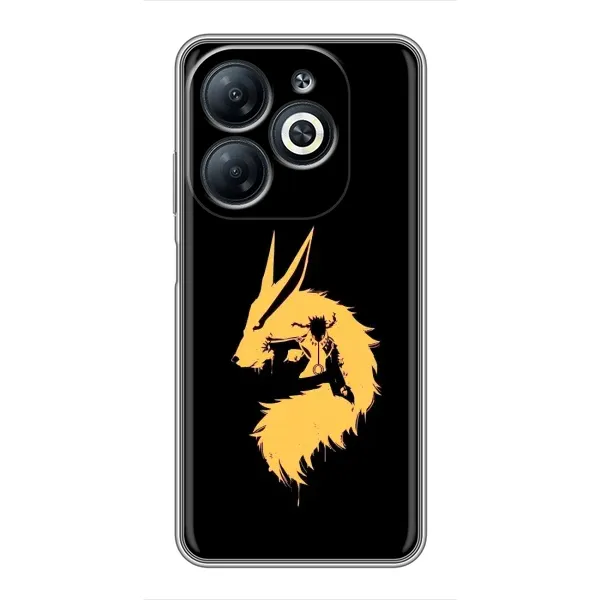 Чохол з принтом «силует Курама Наруто» для Infinix Smart 8 Чохол з принтом «силует Курама Наруто» для Infinix Smart 8