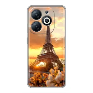 Чохол Ейфелева Вежа Infinix Smart 8 - (AlphaPrint) (Сонячня вежа)