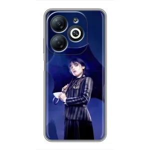 Чехол с принтом «Венсдей» для Infinix Smart 8