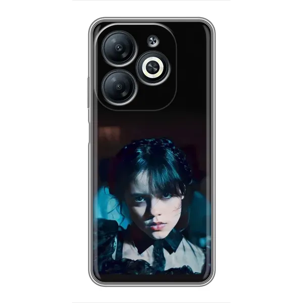 Чехол с принтом «взгляд Уэнздей» для Infinix Smart 8