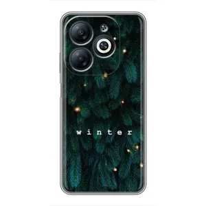 Новогодние, Праздничные Чехлы для Infinix Smart 8 - 2024 год (Winter)