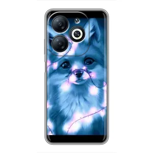 Чехлы с картинкой Лисички для Infinix Smart 8 (VPrint)