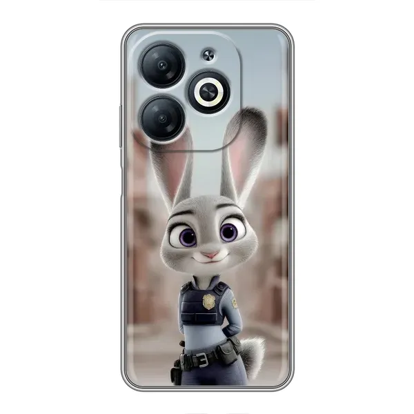 Чехол с принтом «Офицер Джуди Хоппс» для Infinix Smart 8 Чехол с принтом «Офицер Джуди Хоппс» для Infinix Smart 8