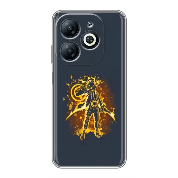Чохол з принтом «золотий Наруто» для Infinix Smart 8 Чохол з принтом «золотий Наруто» для Infinix Smart 8
