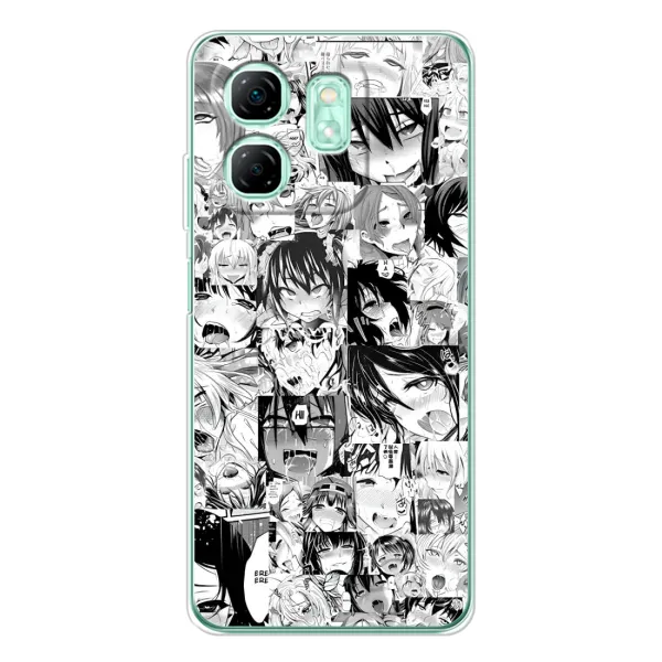 Чехол с принтом «Ahegao manga» для Infinix Smart 9 Чехол с принтом «Ahegao manga» для Infinix Smart 9
