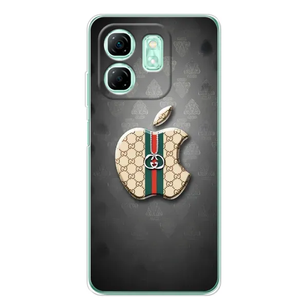 Чохол з принтом «Apple gucci» для Infinix Smart 9