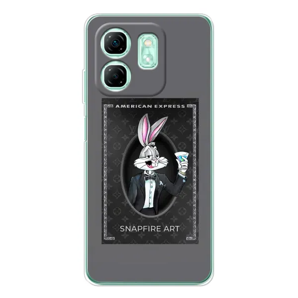 Чехол с принтом «Бакс Бани LV» для Infinix Smart 9 Чехол с принтом «Бакс Бани LV» для Infinix Smart 9