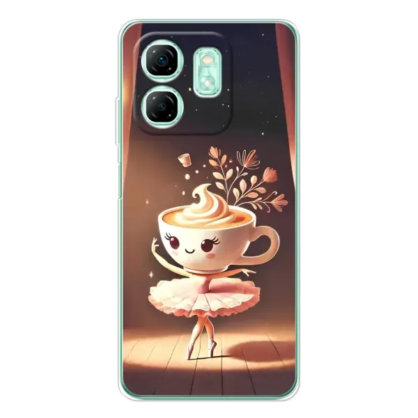 Чохол з принтом «Балерина капучина» для Infinix Smart 9