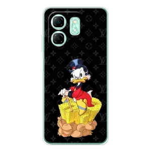 Чехли для Infinix Smart 9 - Скрудж МакДак Louis Vuitton (PREMIUMPrint) (Богатство Макдака)