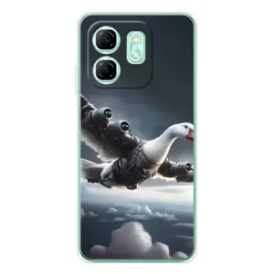 Чехол с мемом Тралалело тралала на Infinix Smart 9 (Бомбардини гусини)