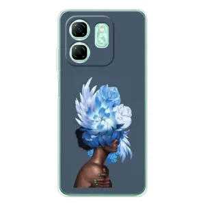 Чехлы (ART) Цветы на Infinix Smart 9 (VPrint) (Квіти на голові)
