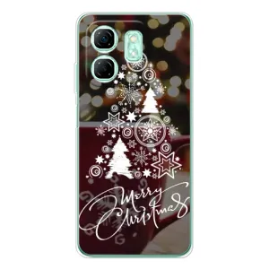 Рождественские Чехлы для Infinix Smart 9 (VPrint) (Елочка узорная)