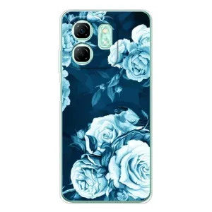 Чехлы (ART) Цветы на Infinix Smart 9 (VPrint) (Блактині бутони)