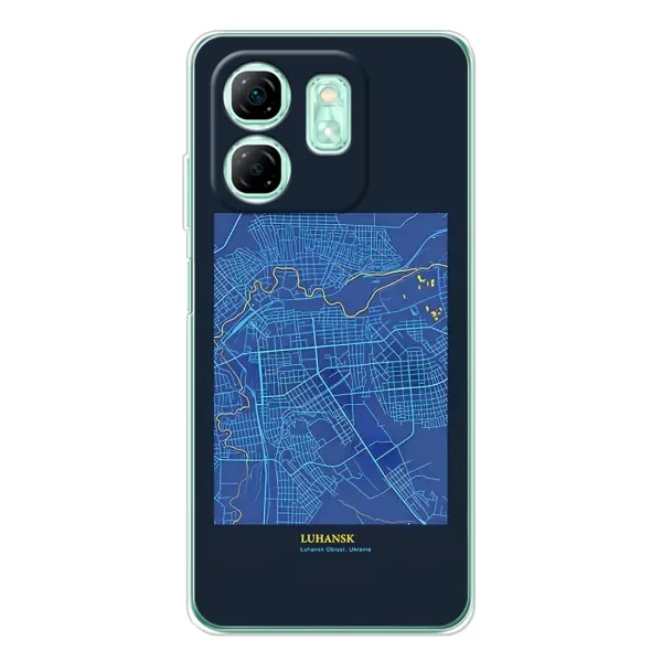 Чехол с принтом «Гуганск» для Infinix Smart 9