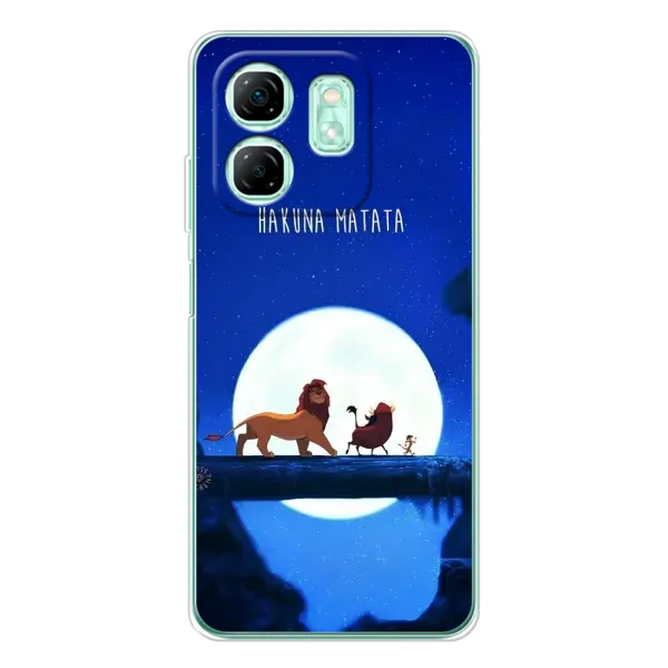 Чохол з принтом «Хакуна Матата» для Infinix Smart 9 Чохол з принтом «Хакуна Матата» для Infinix Smart 9