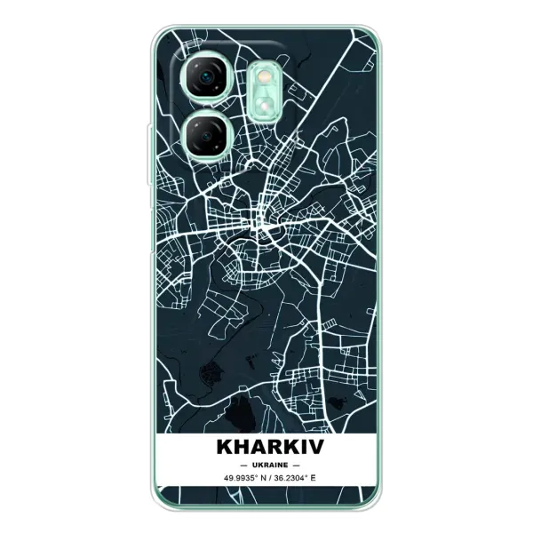 Чехол с принтом «Харьков» для Infinix Smart 9