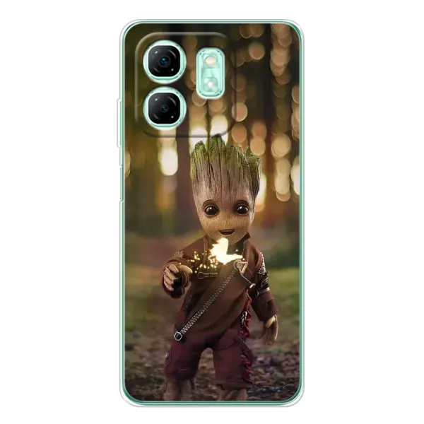 Чехол с принтом «I am Groot» для Infinix Smart 9 Чехол с принтом «I am Groot» для Infinix Smart 9