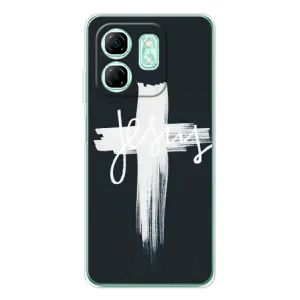 Чехол для Infinix Smart 9 (AlphaPrint) - (Христианские) (Иисус)