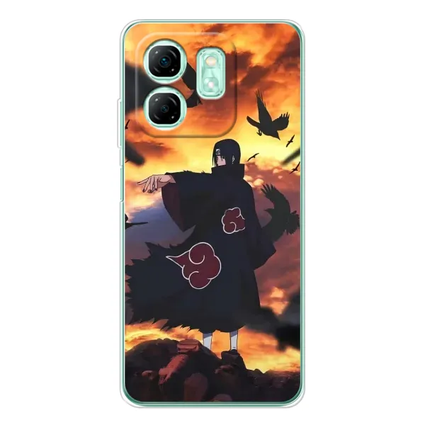 Чехол с принтом «Итачи с воронами» для Infinix Smart 9 Чехол с принтом «Итачи с воронами» для Infinix Smart 9