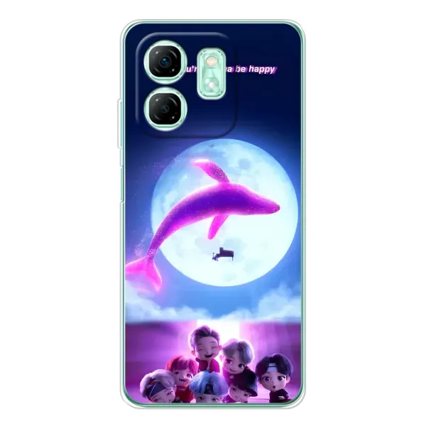 Чехол с принтом «КИТ BTS» для Infinix Smart 9 Чехол с принтом «КИТ BTS» для Infinix Smart 9