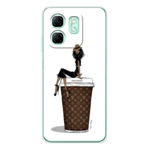 Чохол з принтом «кава LOUIS VUITTON» для Infinix Smart 9