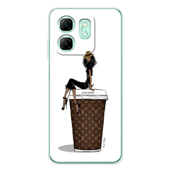 Чохол з принтом «кава LOUIS VUITTON» для Infinix Smart 9 Чохол з принтом «кава LOUIS VUITTON» для Infinix Smart 9