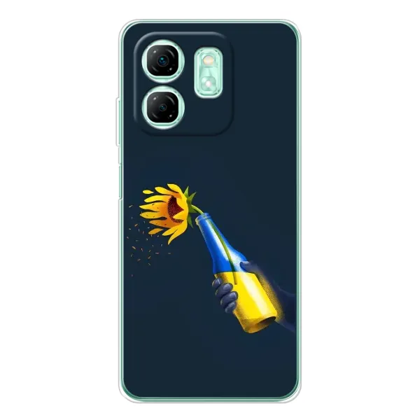 Чехол с принтом «Коктейль молотова» для Infinix Smart 9