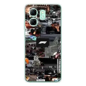 Чохол Формула1 на Infinix Smart 9 (Гоночний колаж Ф1)