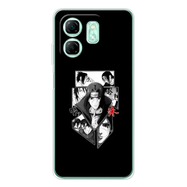 Чехол с принтом «коллаж Итачи» для Infinix Smart 9