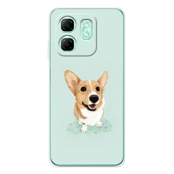 Чехол с принтом «Корги» для Infinix Smart 9 Чехол с принтом «Корги» для Infinix Smart 9