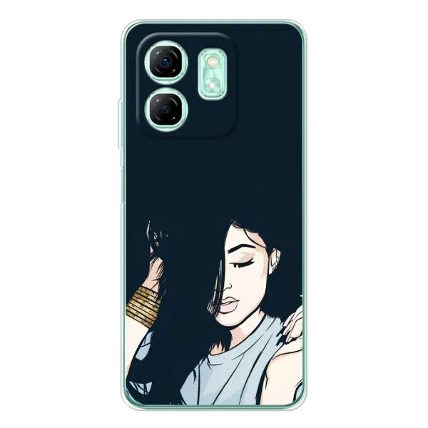 Чехол с принтом «Красивая девочка» для Infinix Smart 9 Чехол с принтом «Красивая девочка» для Infinix Smart 9